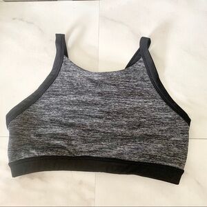 Tjmaxx grey racerback sports bra size small